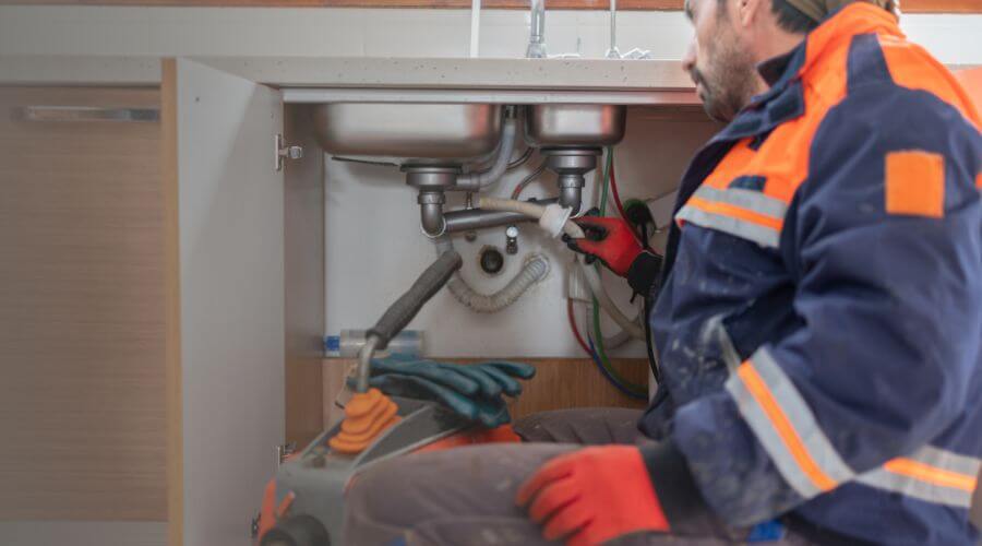 Slab Leak Detection in Niotaze, KS